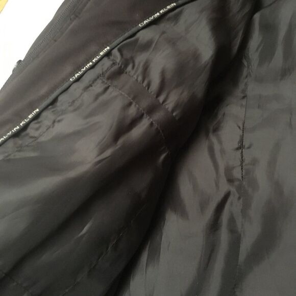 Calvin Klein down puffer jacket with fur collar XS - Picture 9 of 16